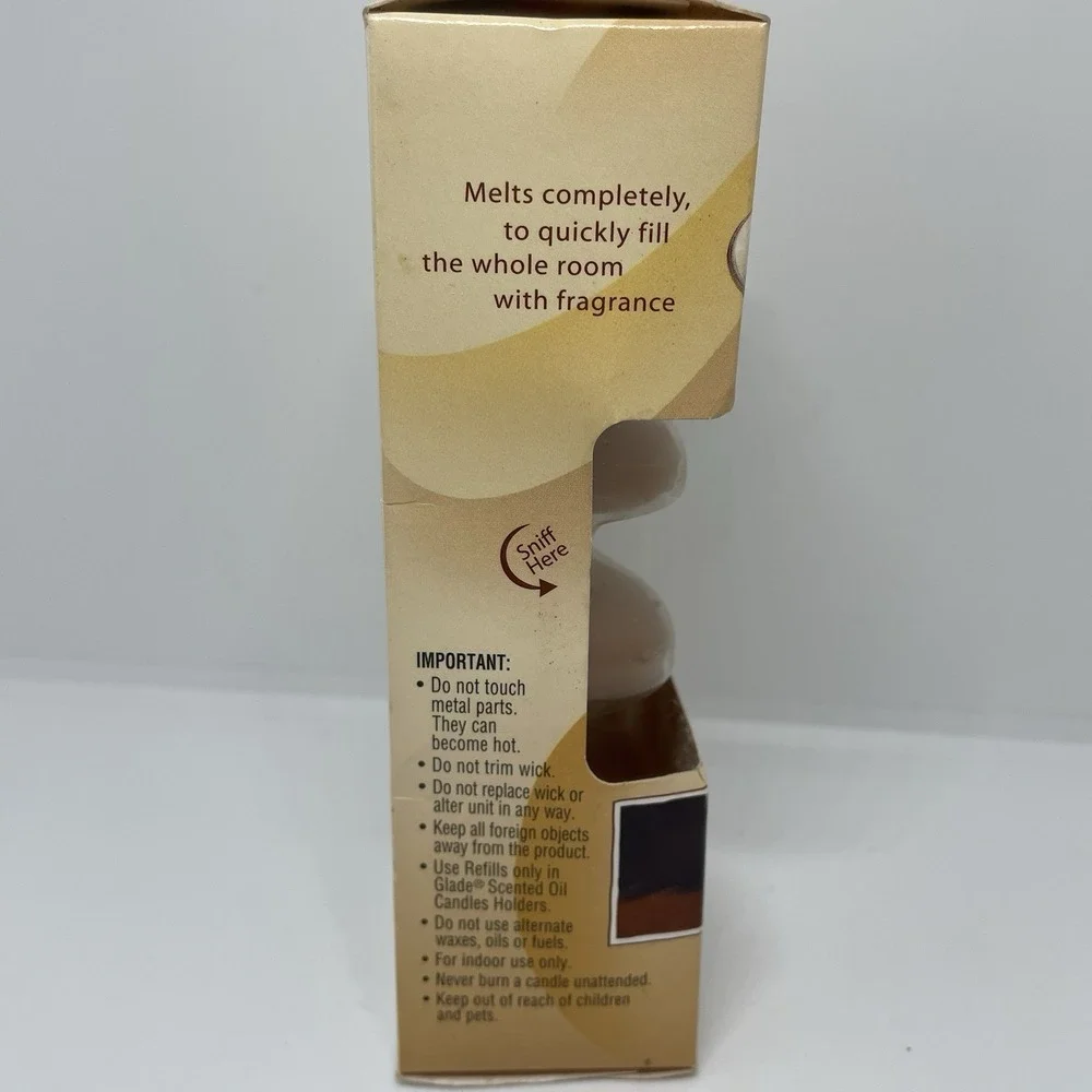 Glade Scented Oil Candle Refills  Spiced Rose & Vanilla (1 Box w 3 Refills) 2006